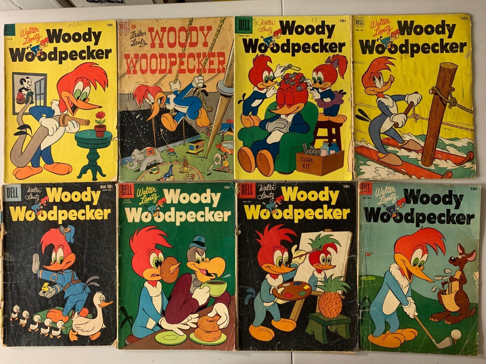 Golden Age Cartoon Walter Lantz - Woody Wood Pecker Andy Panda 24 diff (1948-59)
