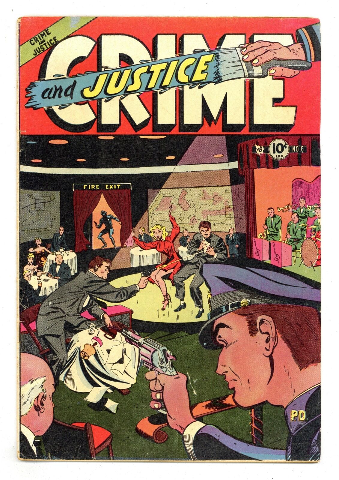 Crime and Justice #6 VG 4.0 1952