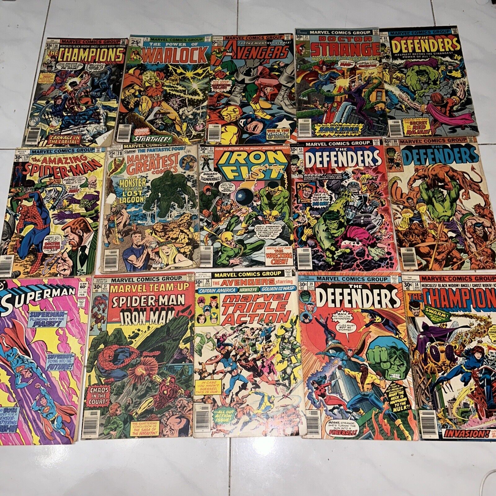15 عدد كوميكس 15 comics issues Vintage Marvel