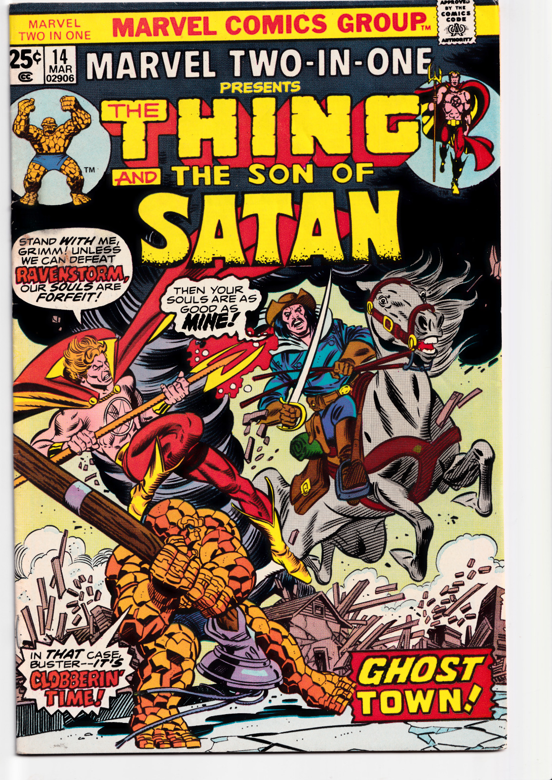 Marvel Two-In-One #14 1976 Marvel Comics