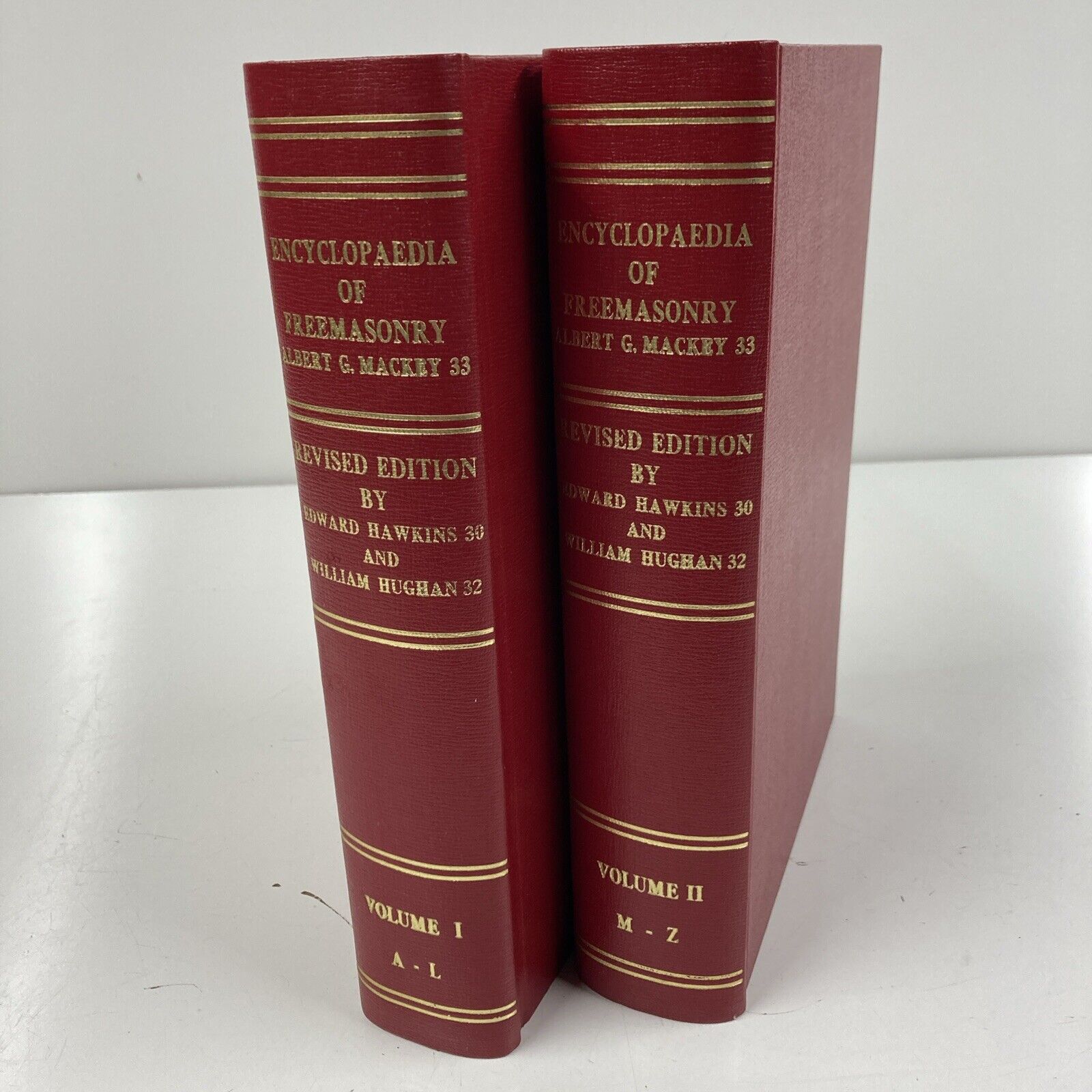 ENCYCLOPEDIA OF FREEMASONRY Albert G. Mackey Volume I II Freemason Book 1921