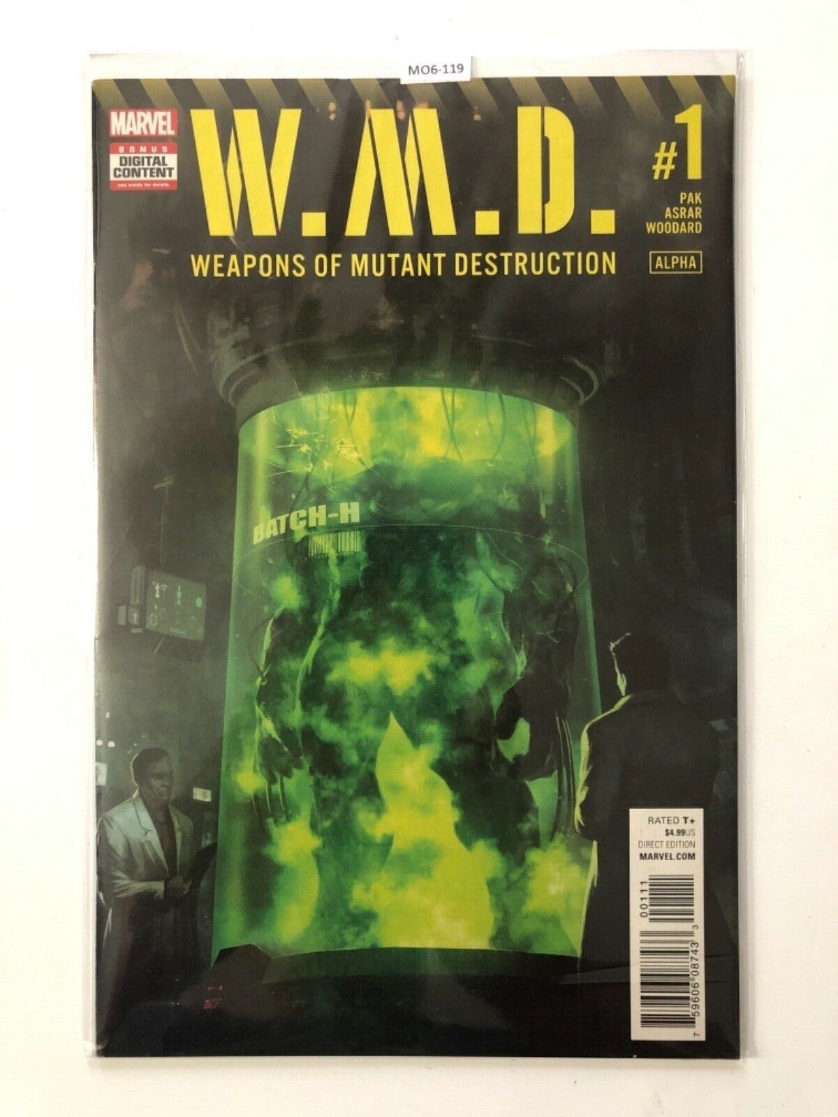 W.M.D. [Weapons of Mutant Destruction] #1 Alpha Marvel Comic Book *NM* MO6-119