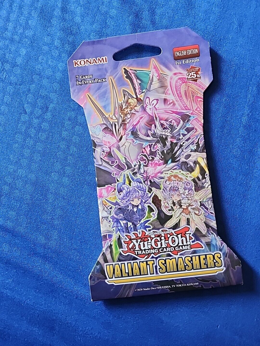 Yugioh Valiant Smashers Booster Pack English 1st Edition 7 Cards/Pack