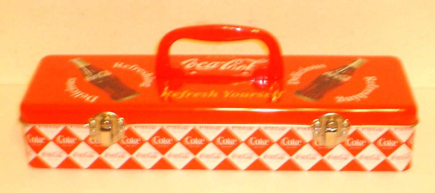 2003 Coca-Cola Tin / Metal Advertising Coke Tool Box