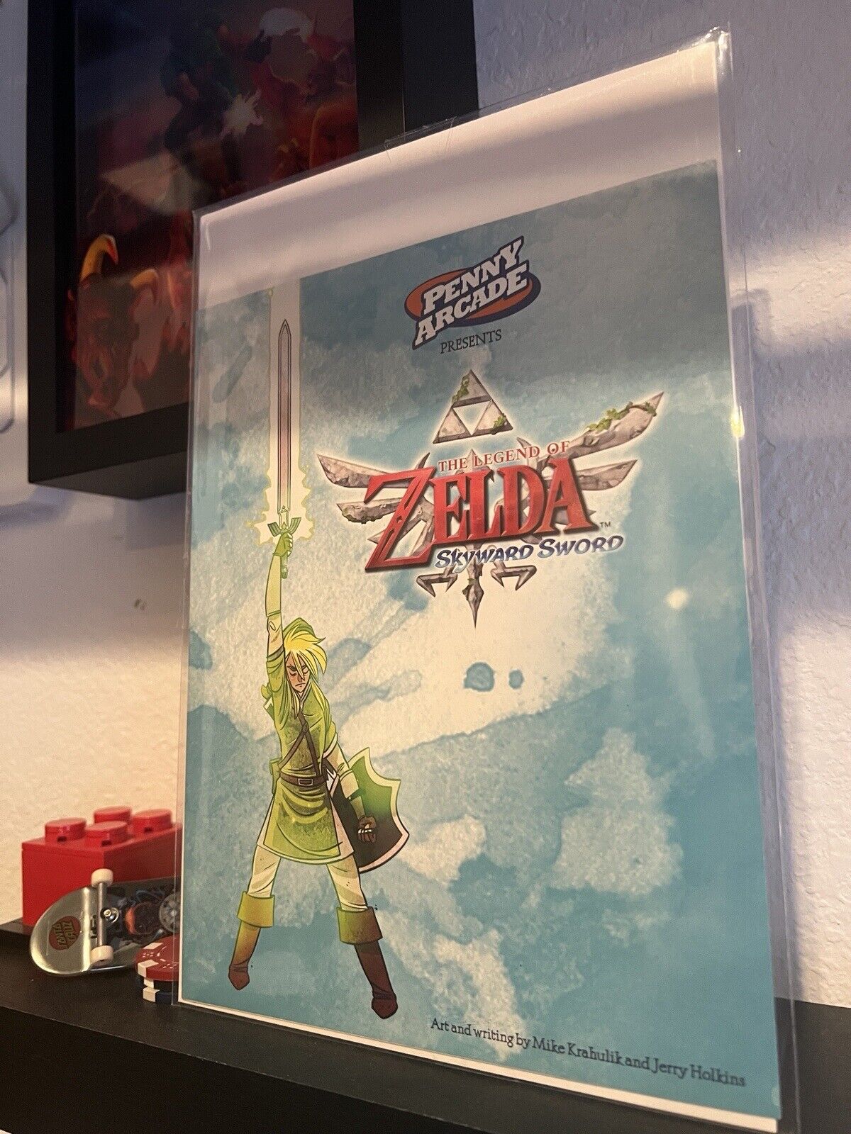 Legend Of Zelda: Skyward Sword, The Video Game Promotional Comic 2012 Wondercon