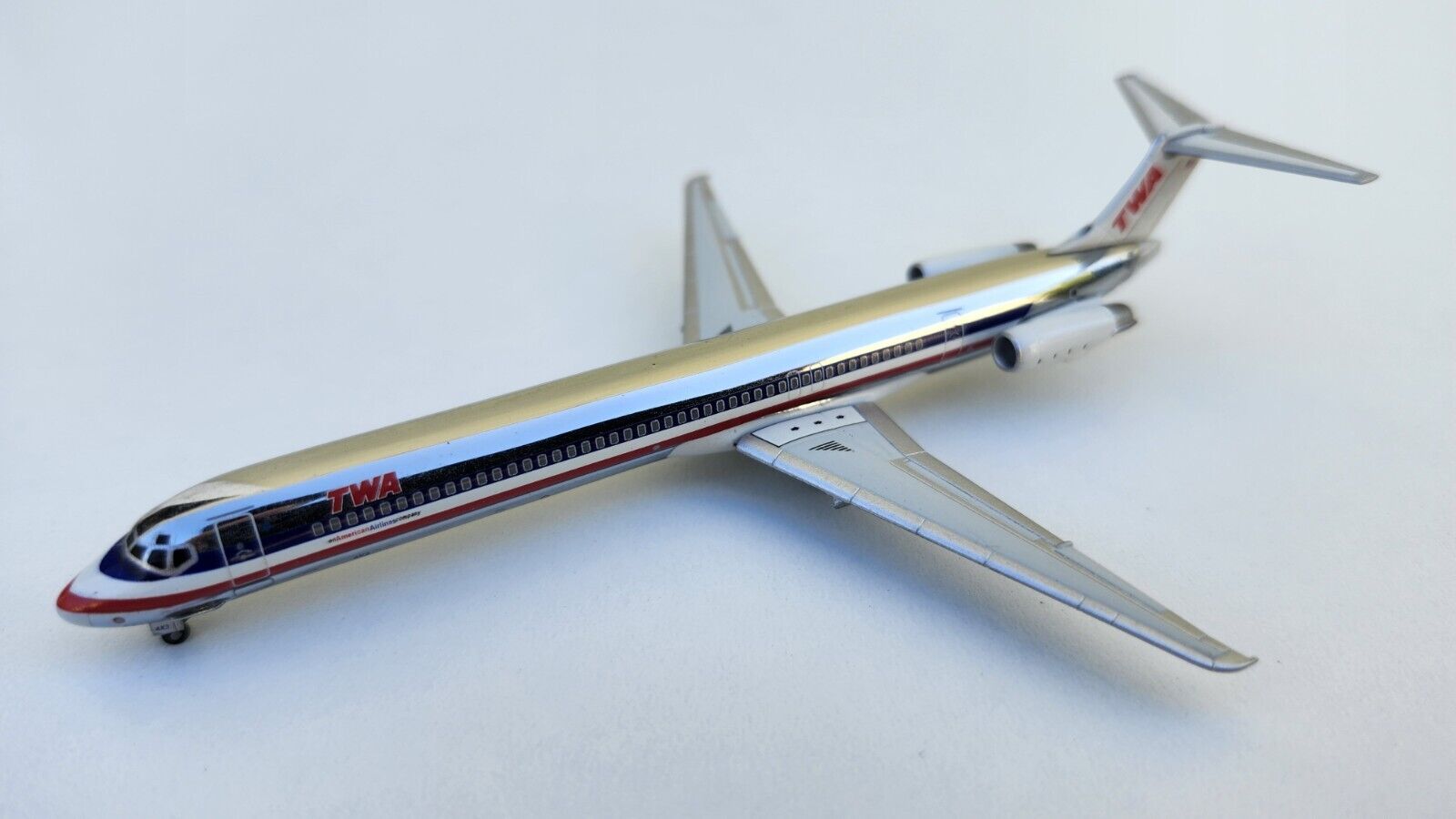 1:400 Jet-X American Airlines TWA McDonnell Douglas MD-83 JX018 N9615W Model 