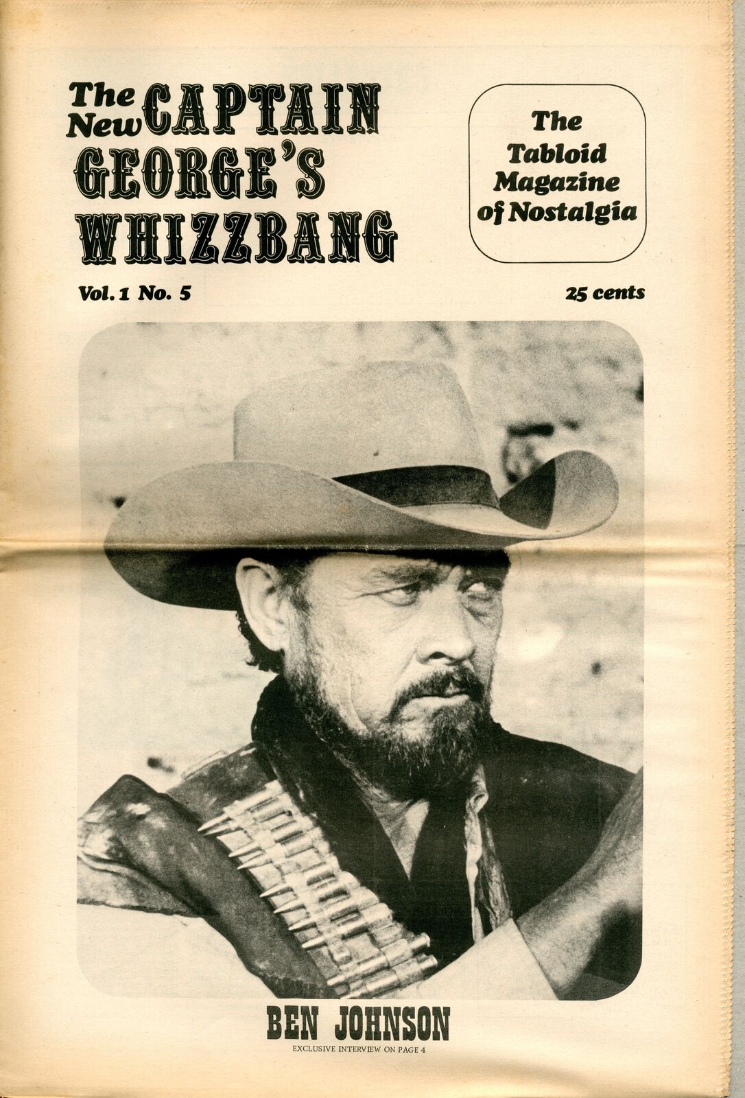 Captain George's Whizzbang, New Fanzine #5 FN/VF 7.0 1969