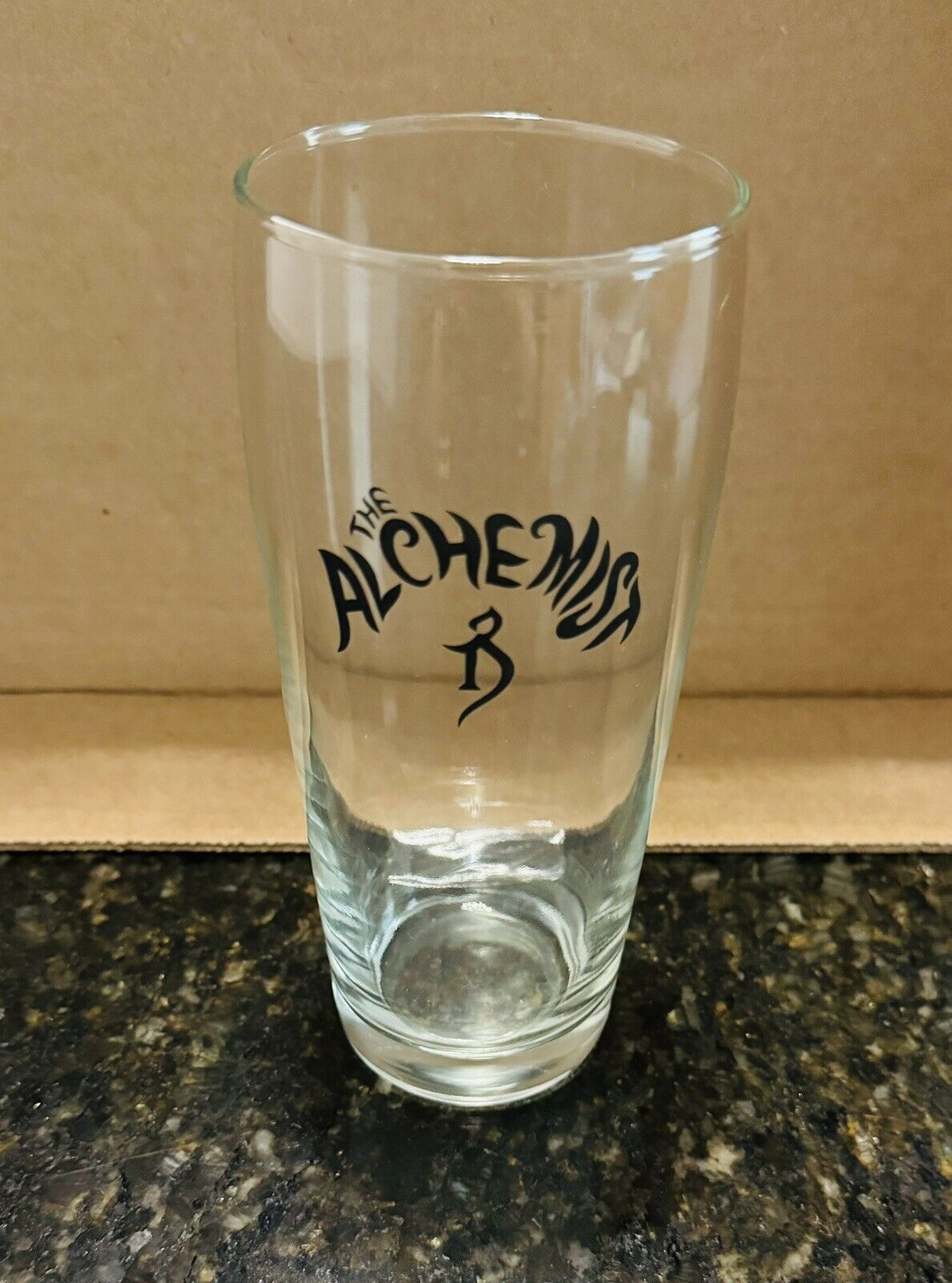 The Alchemist Brewery Glassware, Single 16oz Willie Belcher Glass
