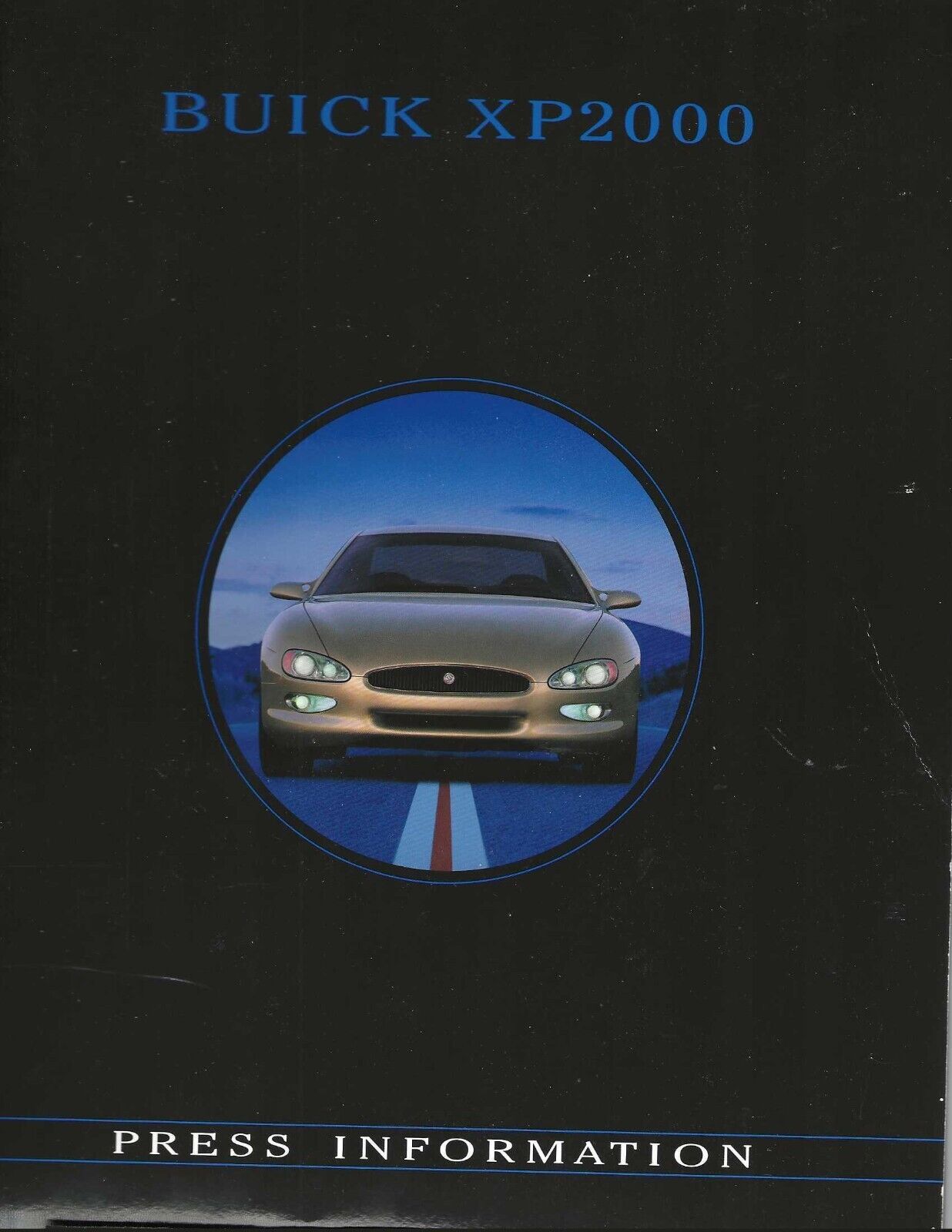 1995 Buick XP2000 Concept Car Press Kit