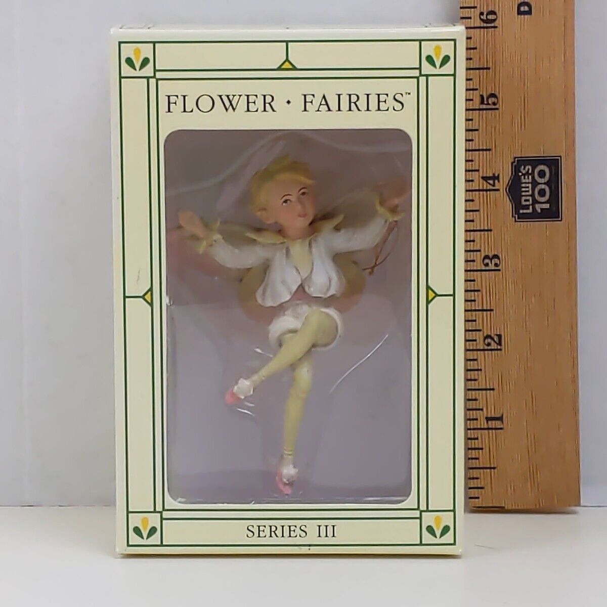 Vintage Cicely Mary Barker Flower Fairies Figurine Decor Pear Blossom Fairy 3