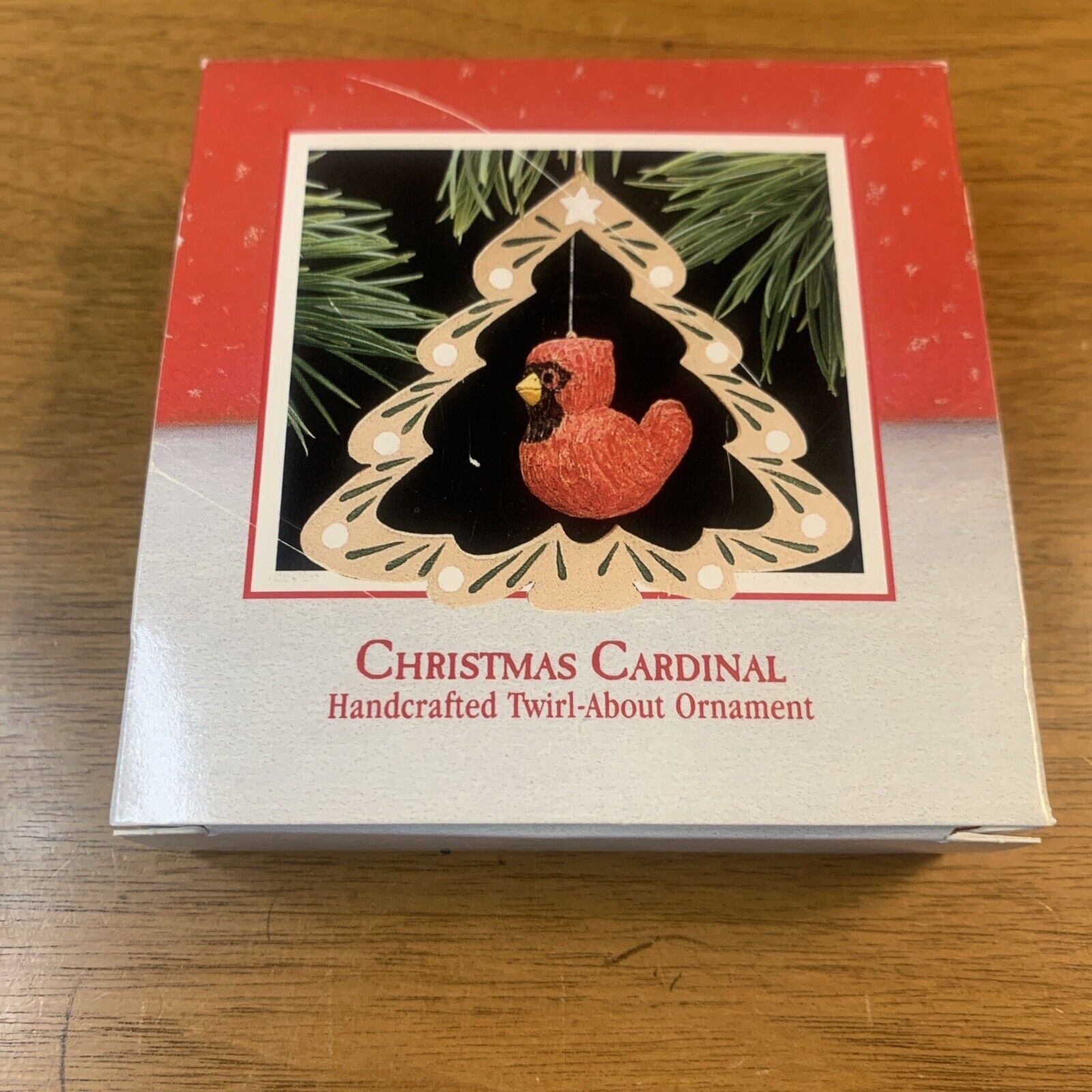 Hallmark 1988 Christmas Cardinal Bird Tree Twirl-About Ornament