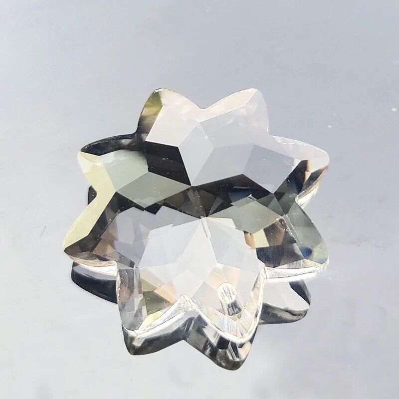 10PCS New Clear Octagonal Crystal Suncatcher Chandelier Crystals Prisms Pendants