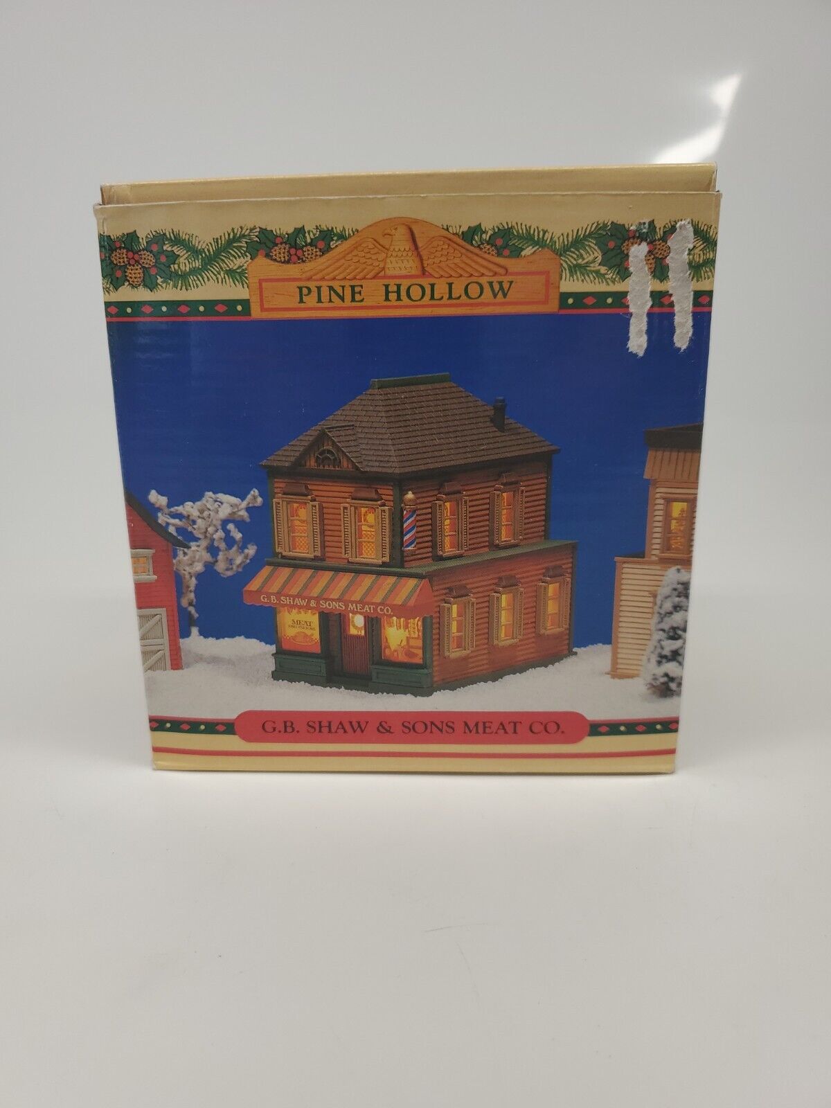 ENESCO 1987 Pine Hollow  G.B. Shaw & Sons Meat Co. With Box EUC
