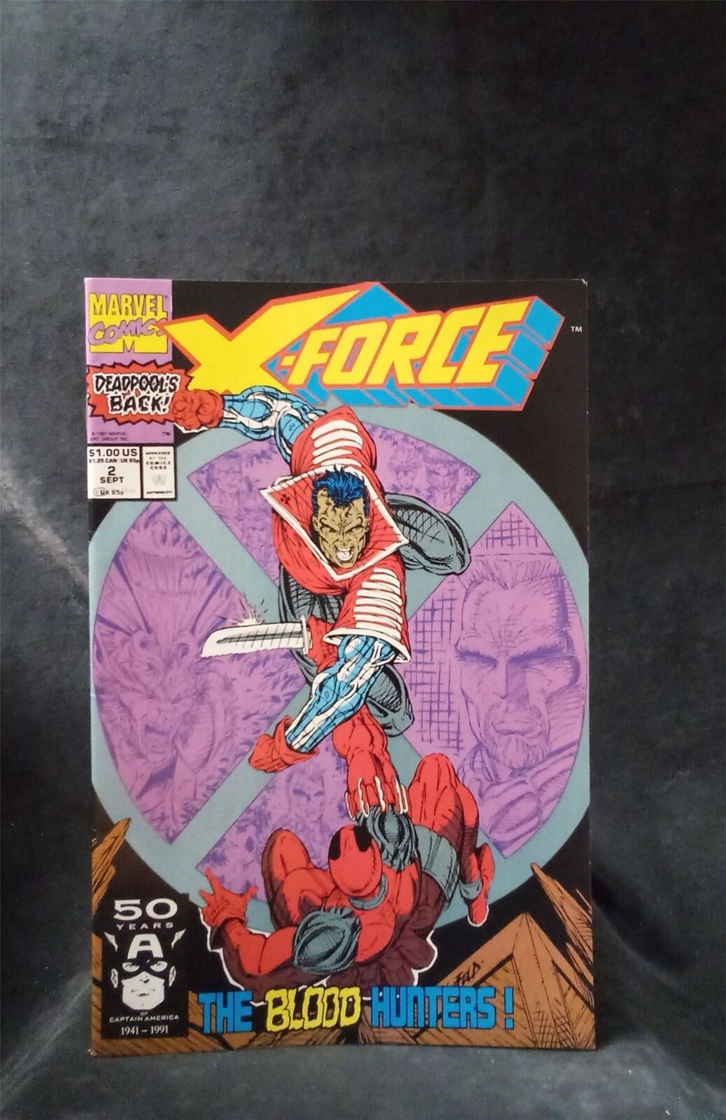 X-Force #2 1991 Marvel Comics Comic Book 