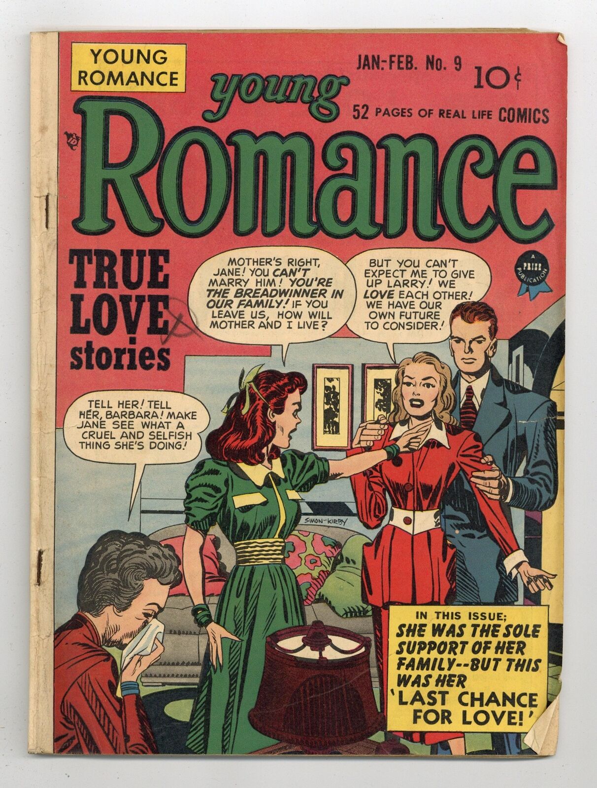 Young Romance Vol. 2 #3 (9) GD/VG 3.0 1949