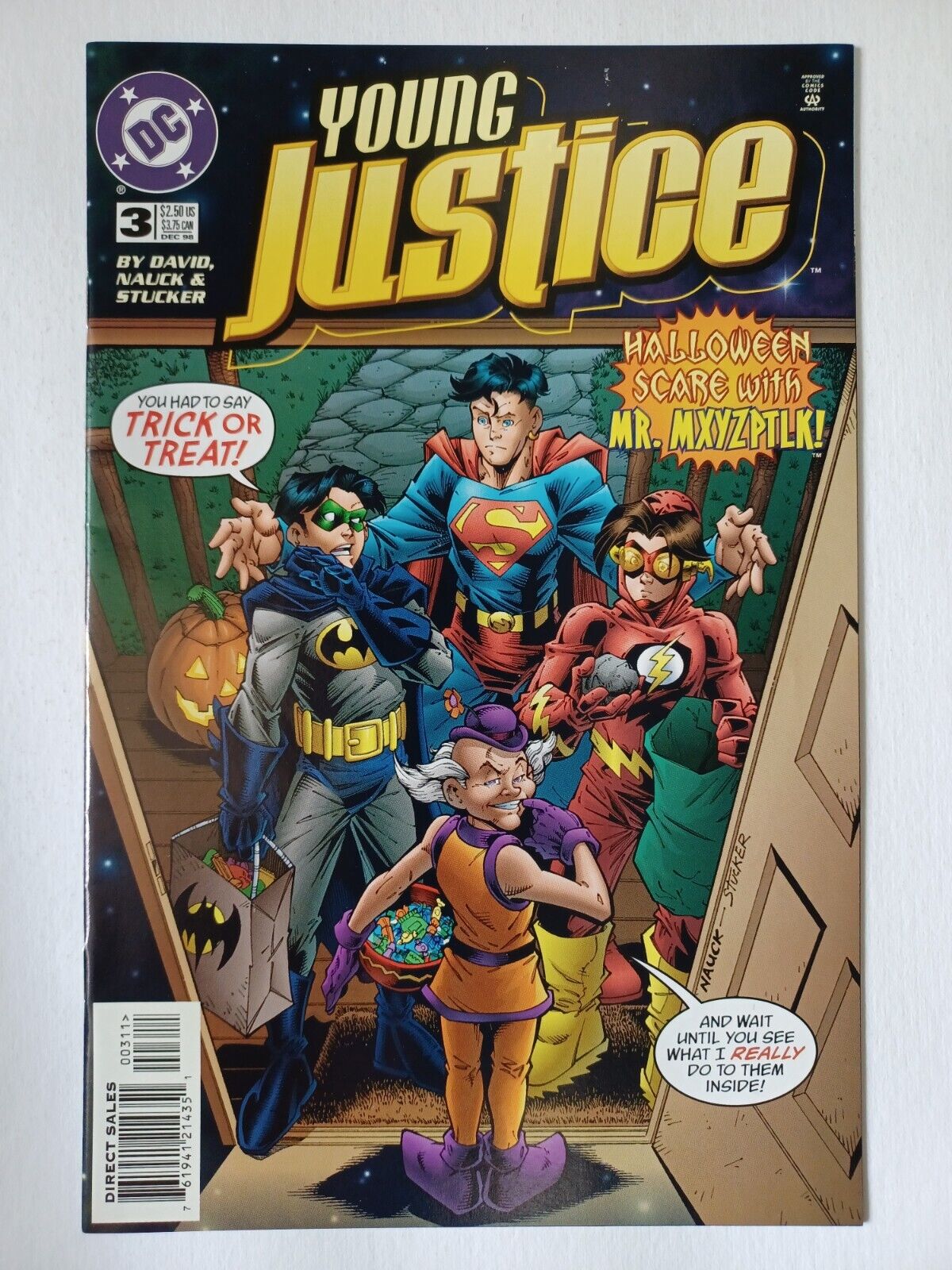 Young Justice #3 - Halloween Cover - Combined Shipping + Great Pics