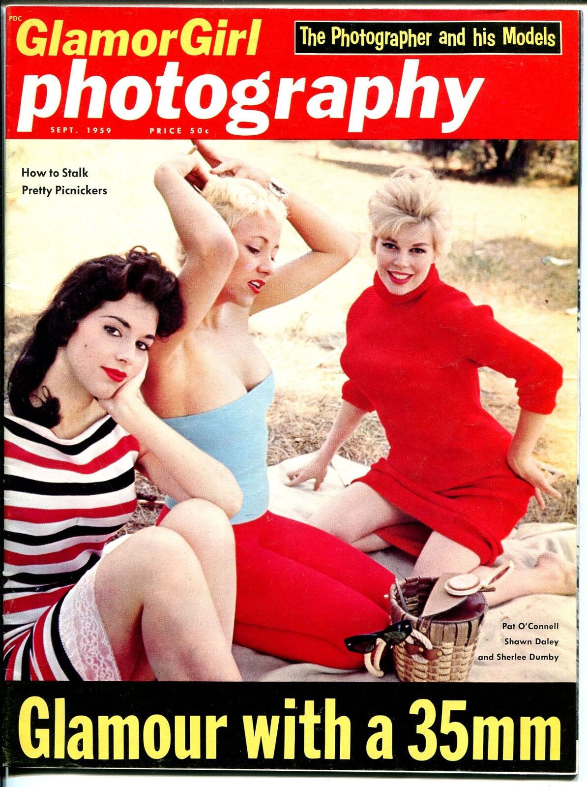 MAG: GlamorGirl Photographer 9/1959-Mamie Van Doren-cheesecake-Jayne Mansfiel...