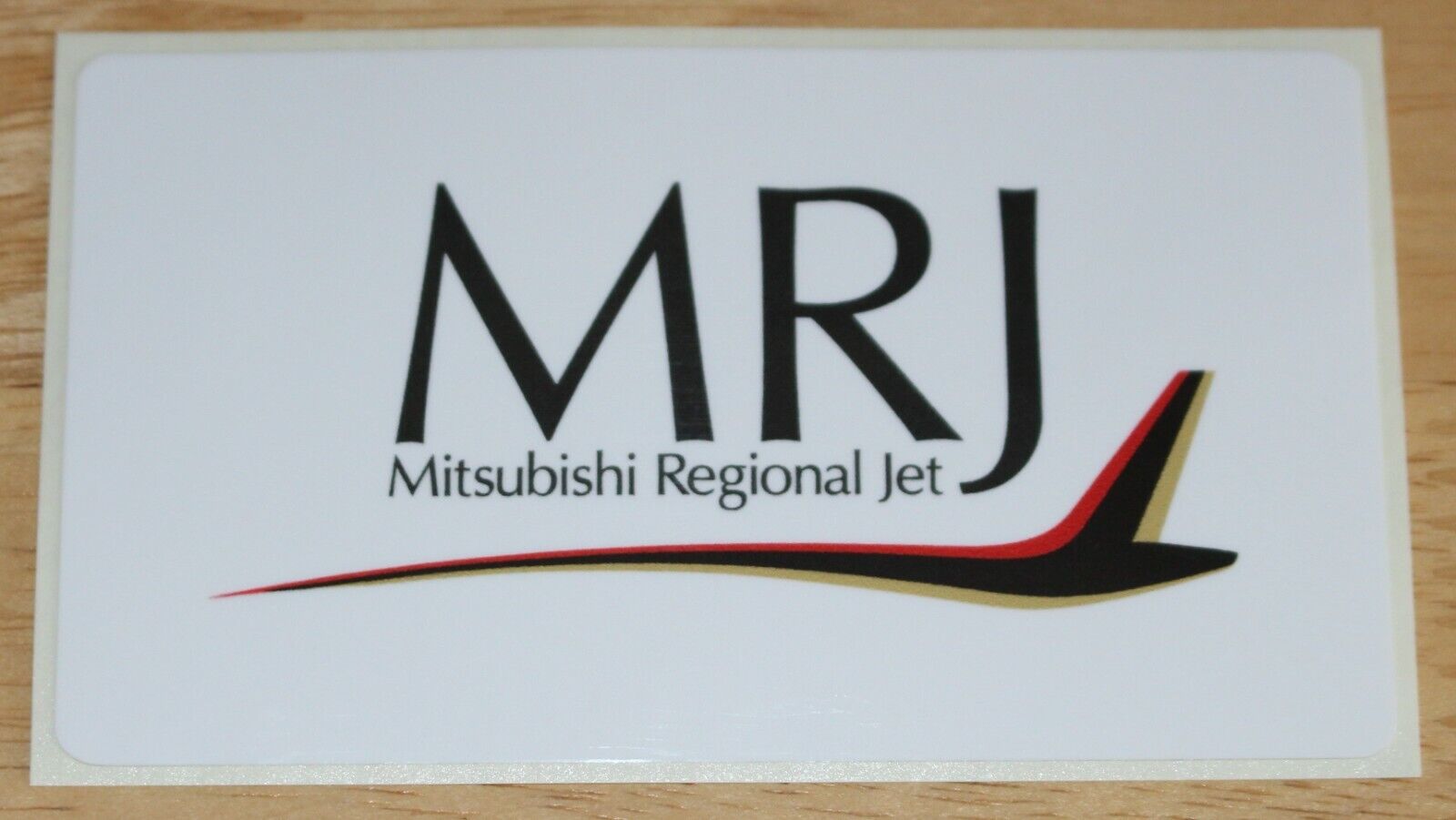 MRJ Mitsubishi Regional Jet Japan (Now named SpaceJet) Sticker Version 2