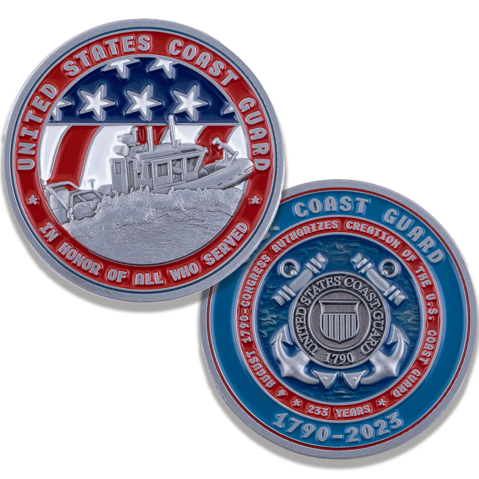 2023 US Coast Guard Birthday Coin
