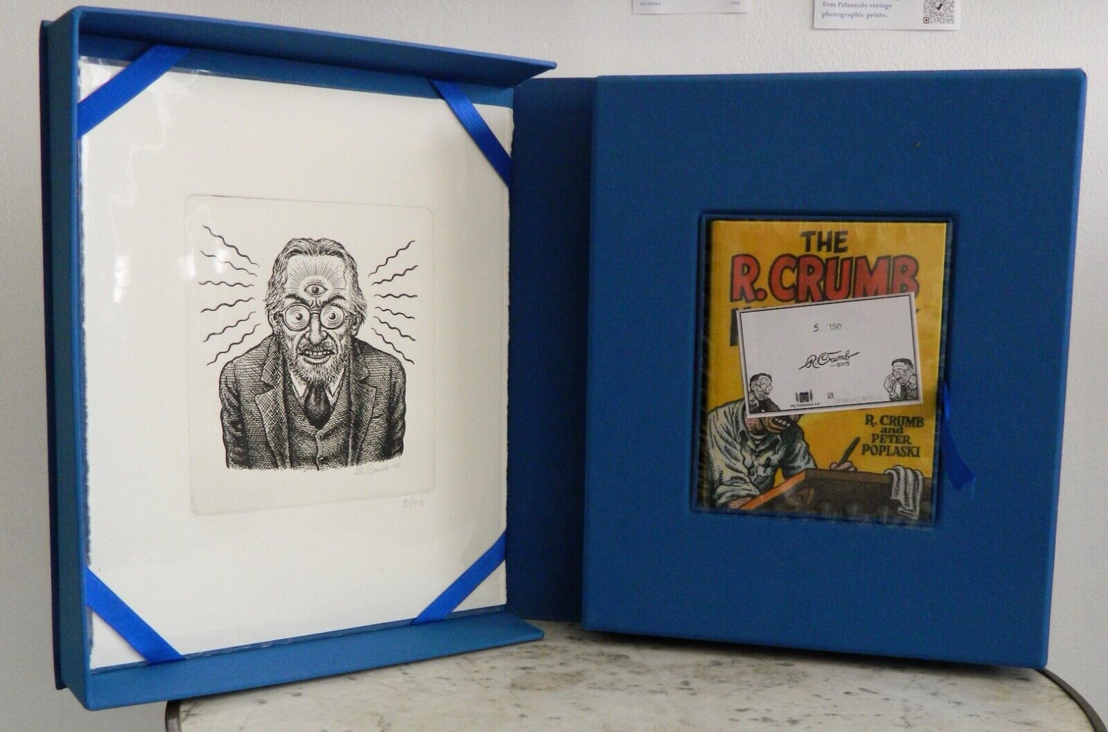 R Crumb Boxed Limited Ed (5/150) w Signed Etching \