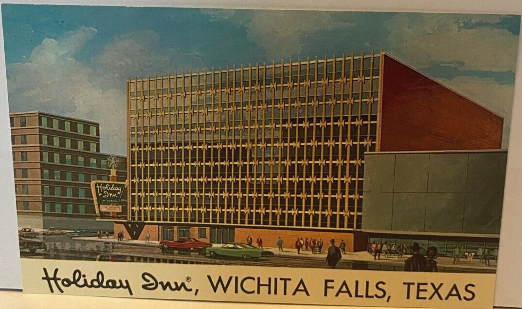 Vintage Postcard Holiday Inn, WICHITA FALLS, TEXAS