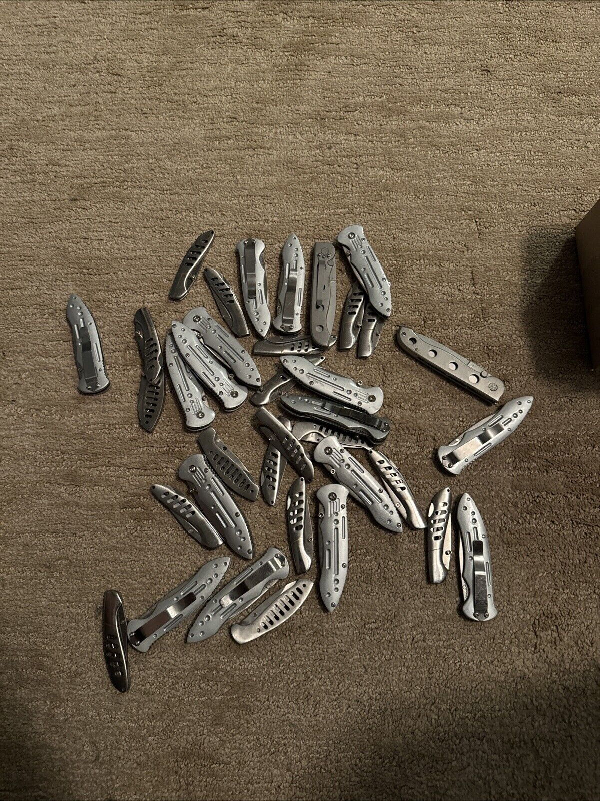 Lot Of 36 NOS Jaguar Pocket Knives