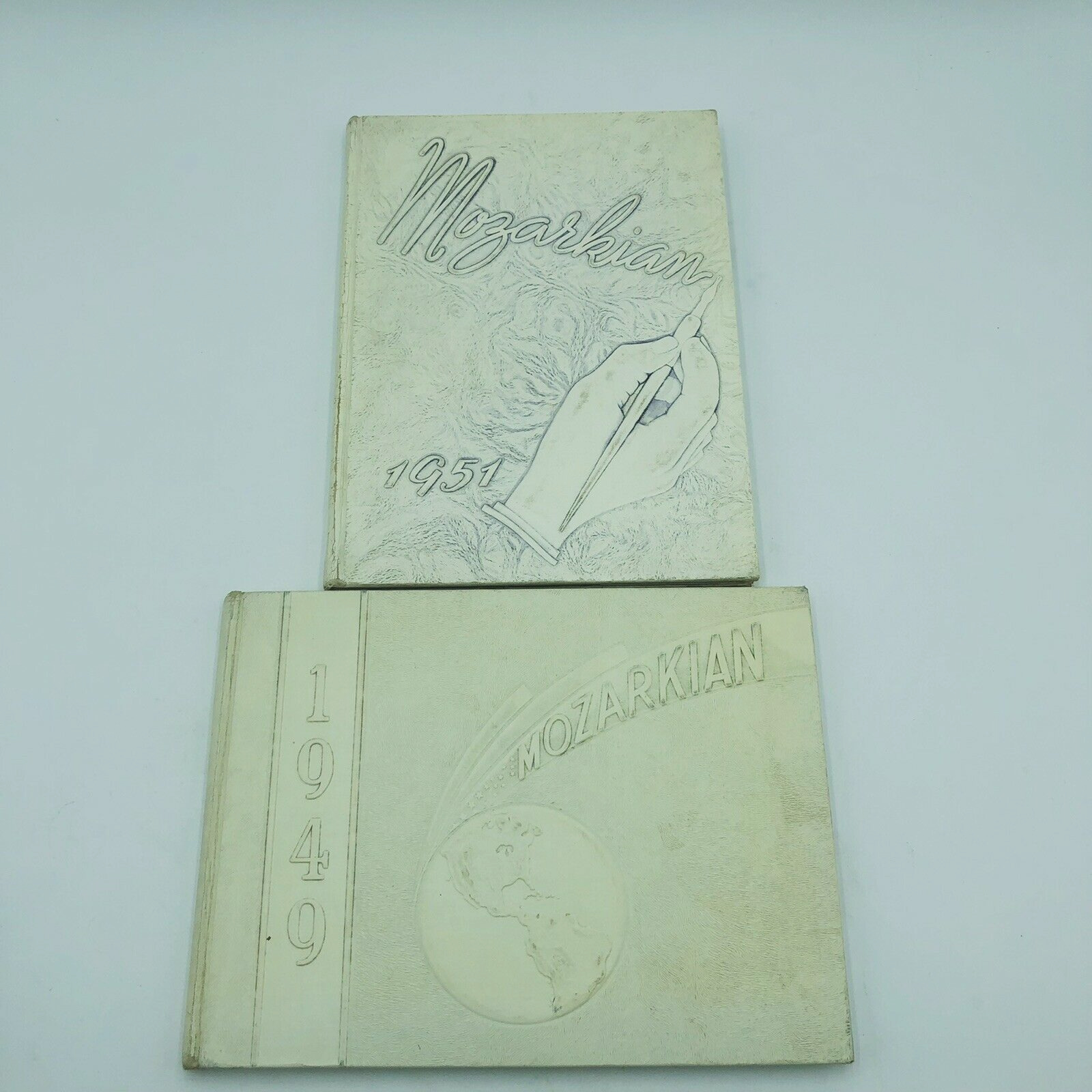 Southwest Baptist College Yearbook Mozarkian 1949 and 1951