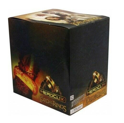 Lord Of The Rings HeroClix Miniatures The Two Towers 24ct Countertop Display