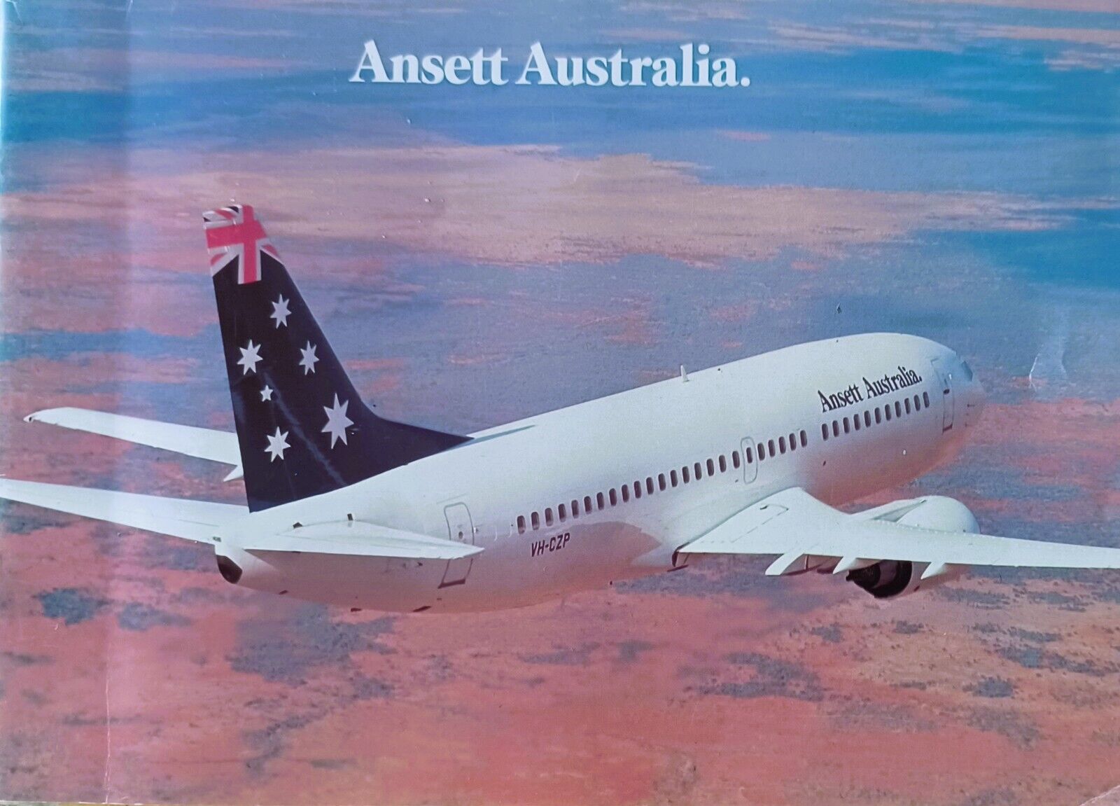 ANSETT Australia Pictorial History Booklet, 36 Pages, Route Map, Aircraft