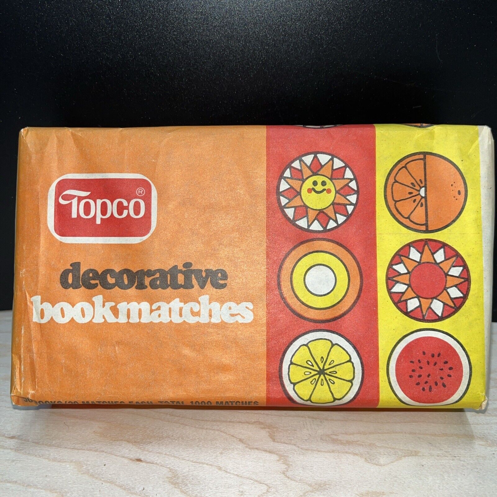 Vintage Topco Decorative Matchbooks 50 Books Sealed Package