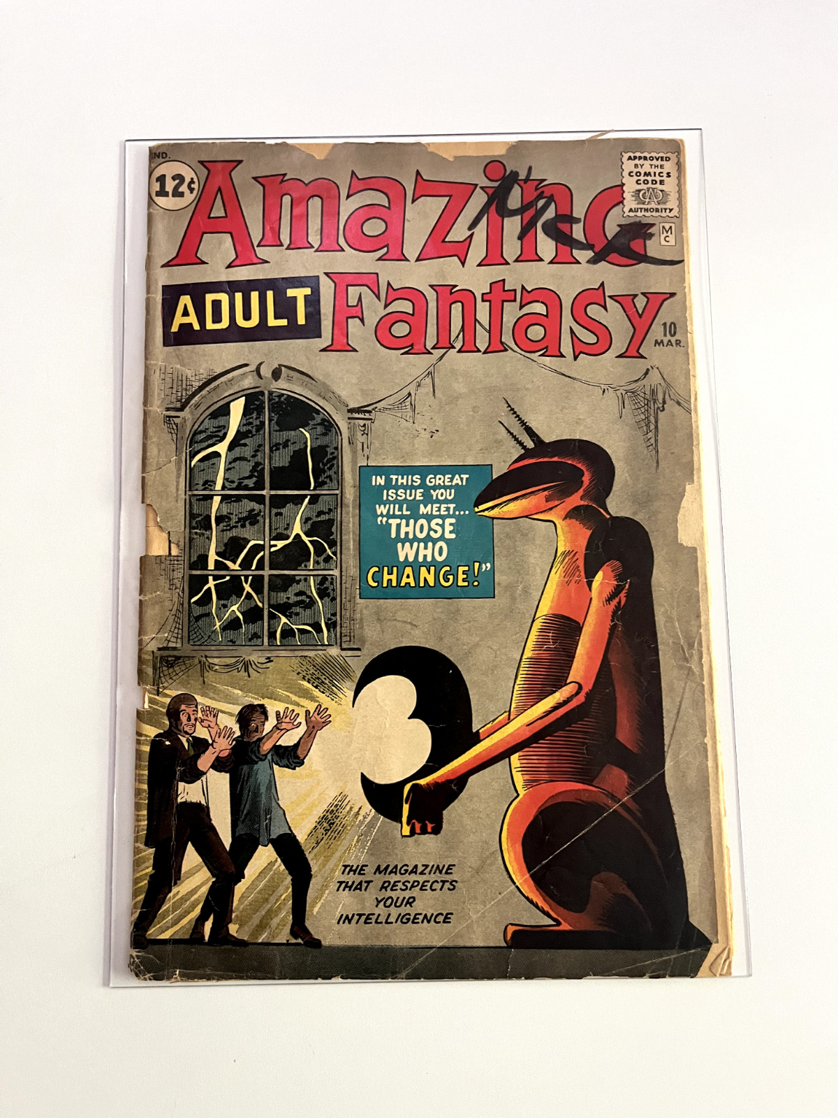 Amazing Adult Fantasy #10 (1962 Pre-Hero Marvel Comics) Steve Ditko Art [GD/GD-]