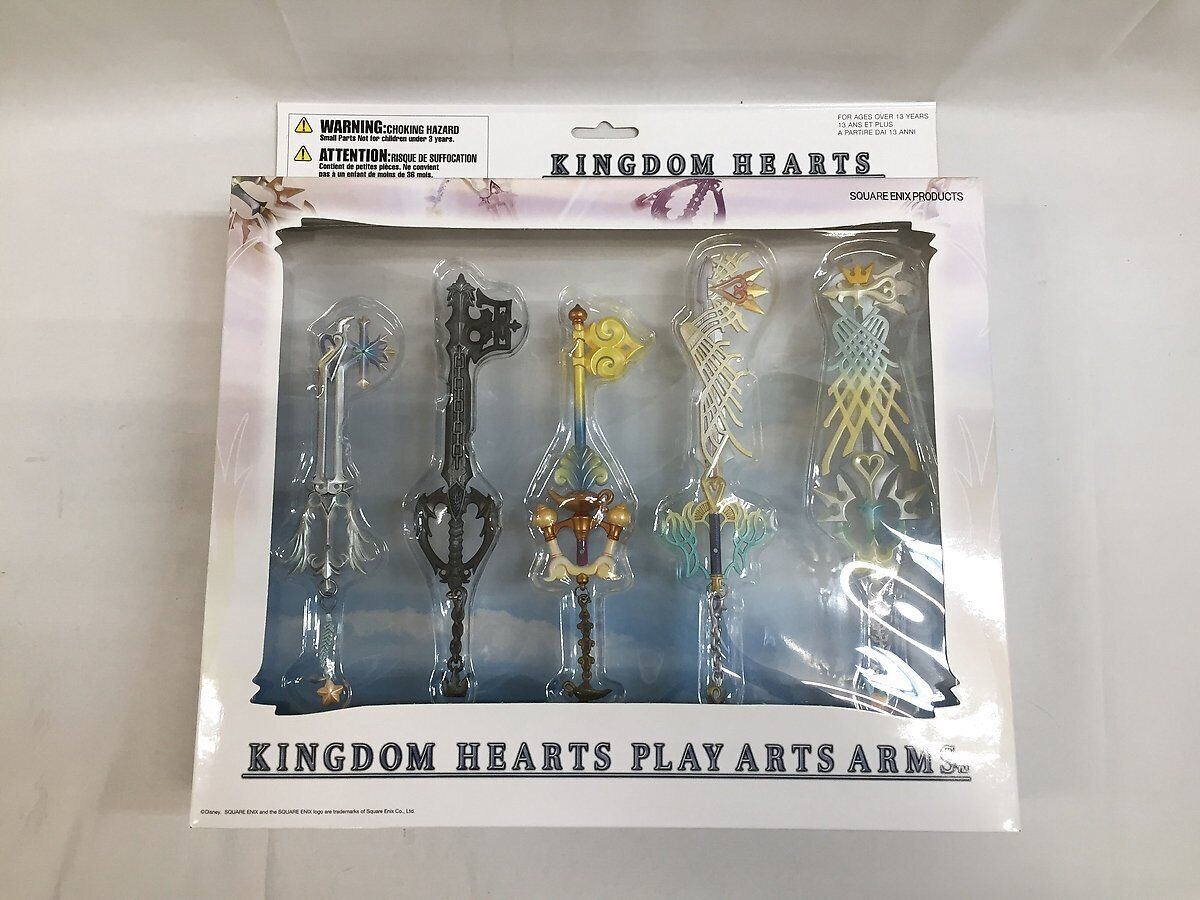 [NEW] SQUARE ENIX Kingdom Hearts Figure PLAY ARTS ARMS Keyblade w/Box [Japan]