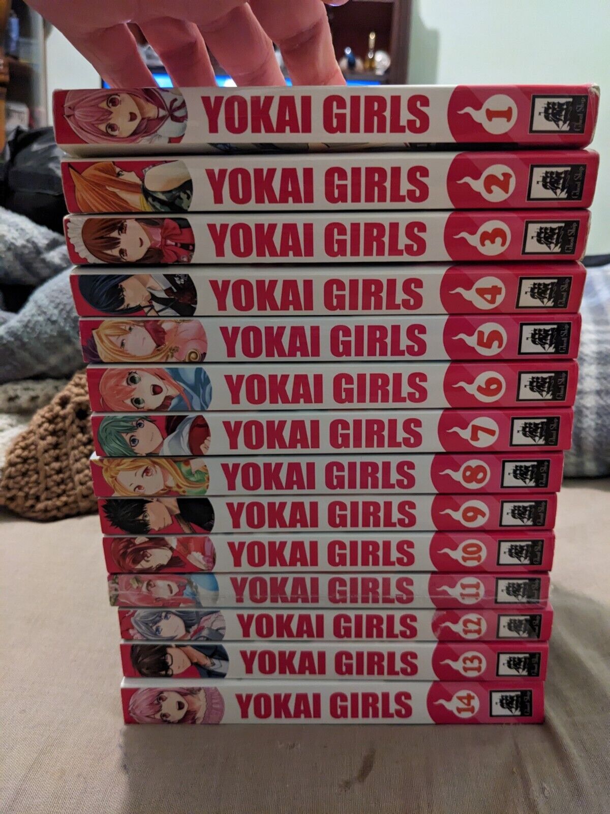 Yokai Girls Japanese Version Manga Vol 1-14 Complete Series Seven Seas