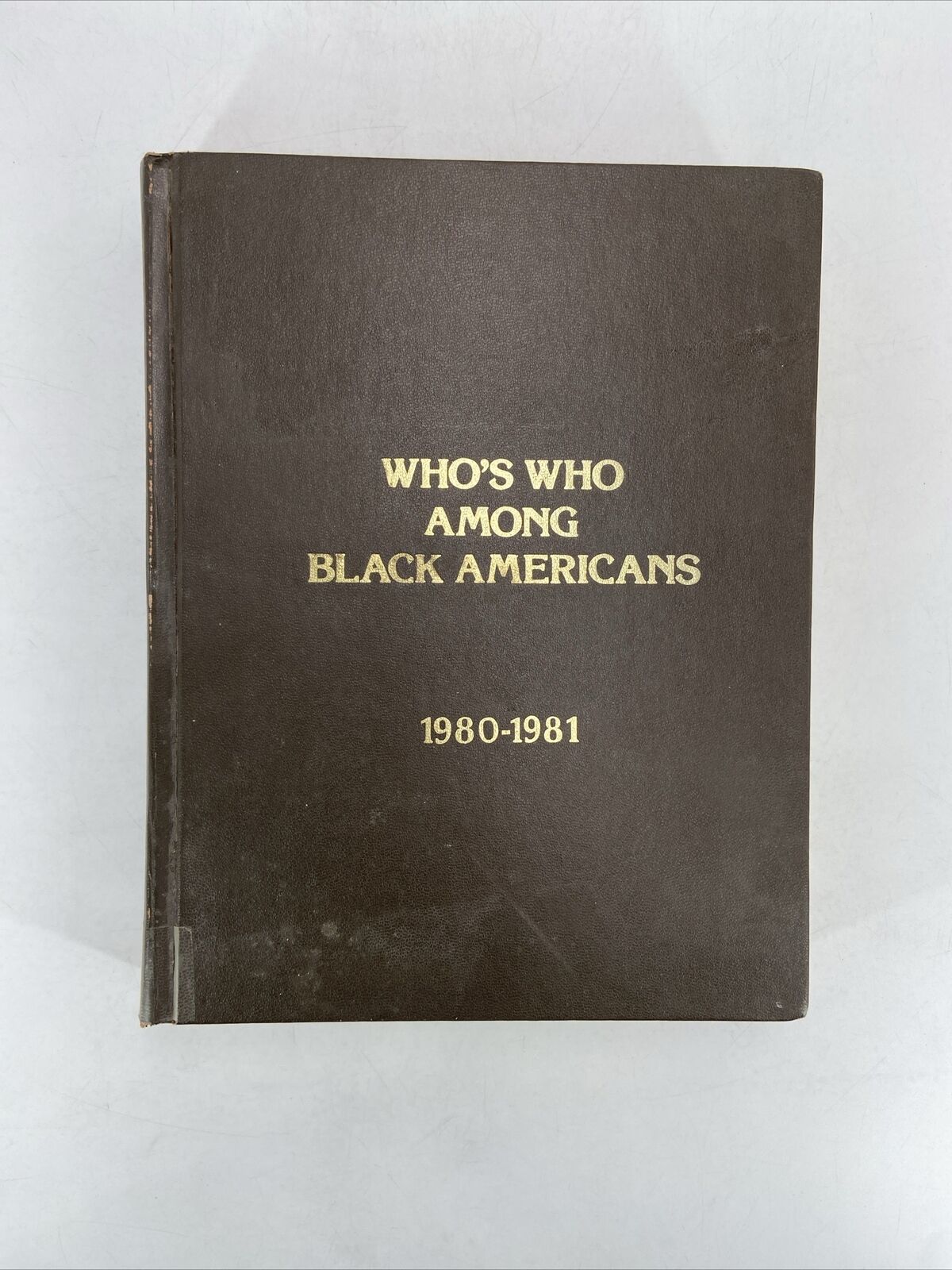 Who's Who Among Black Americans 3rd Edition 1980-1981 Hardcover
