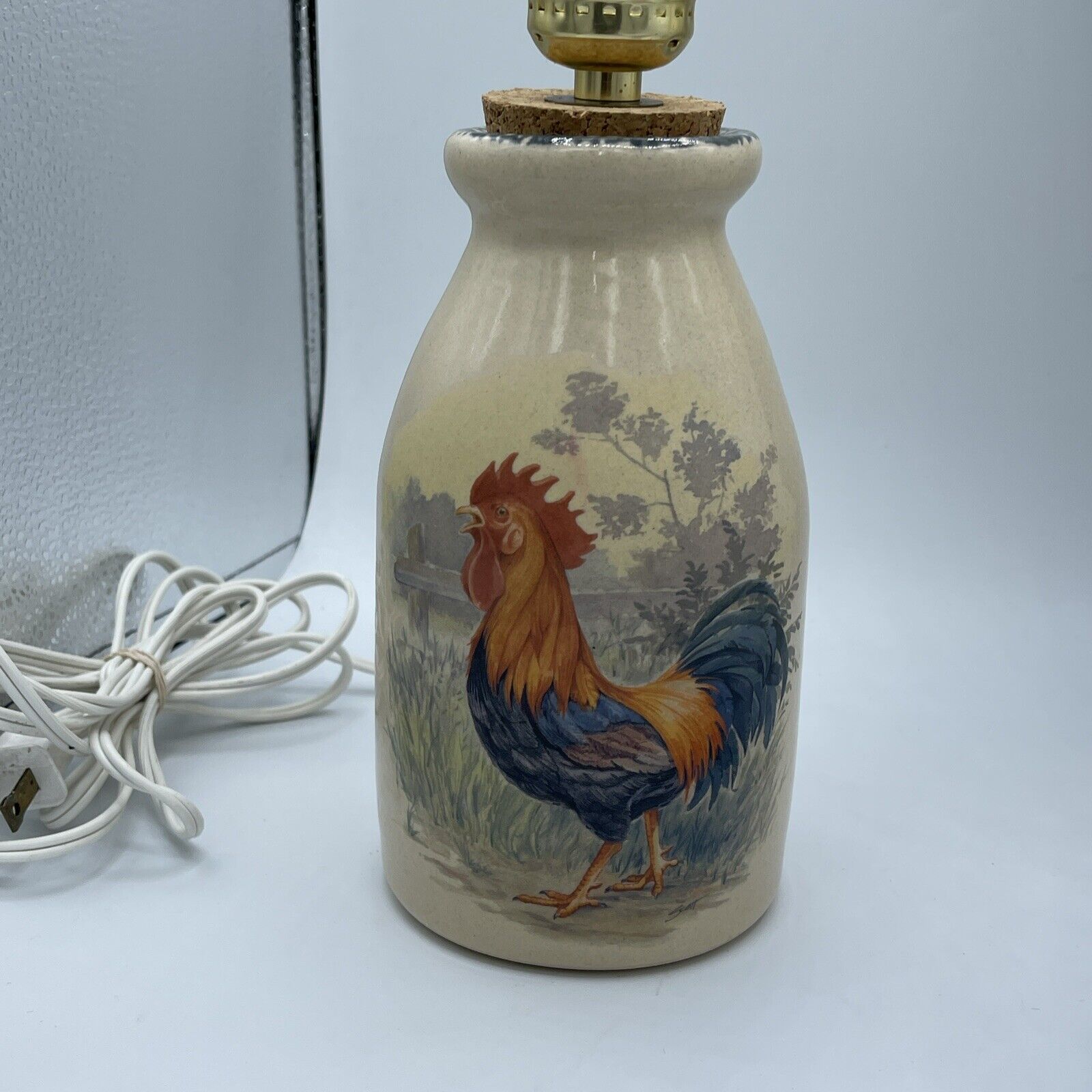 Home & Garden Party Lamp With Rooster
