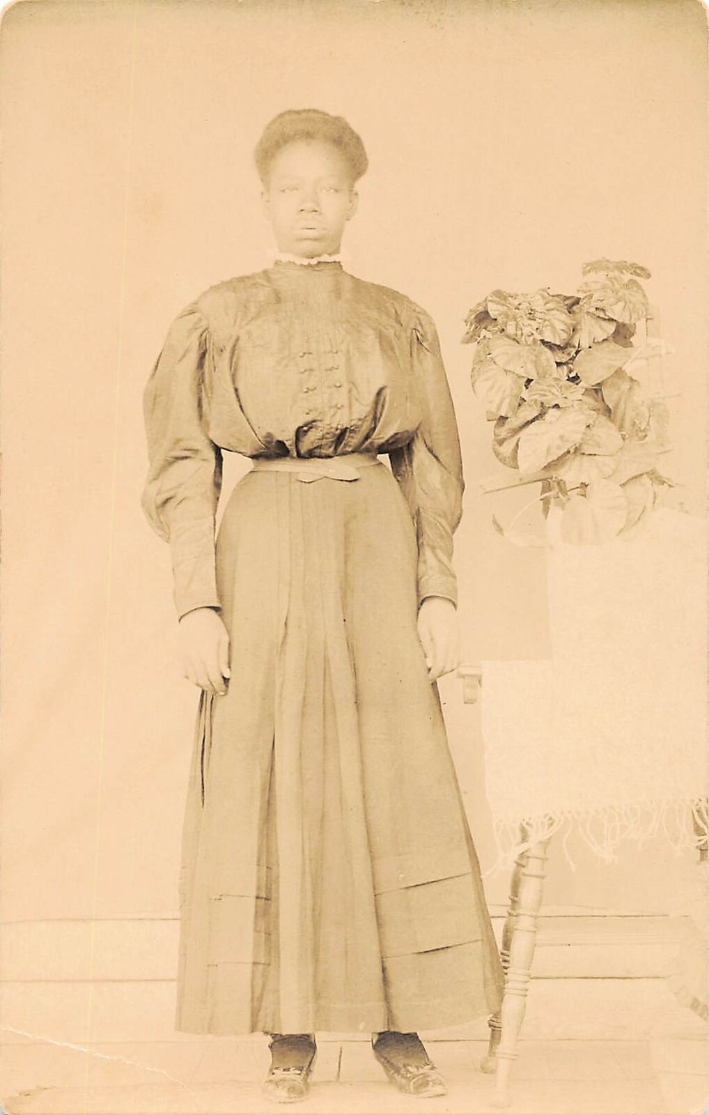 1910s African American Black Girl Corset TINY WAIST bdsm Kink bizarre dark S&M