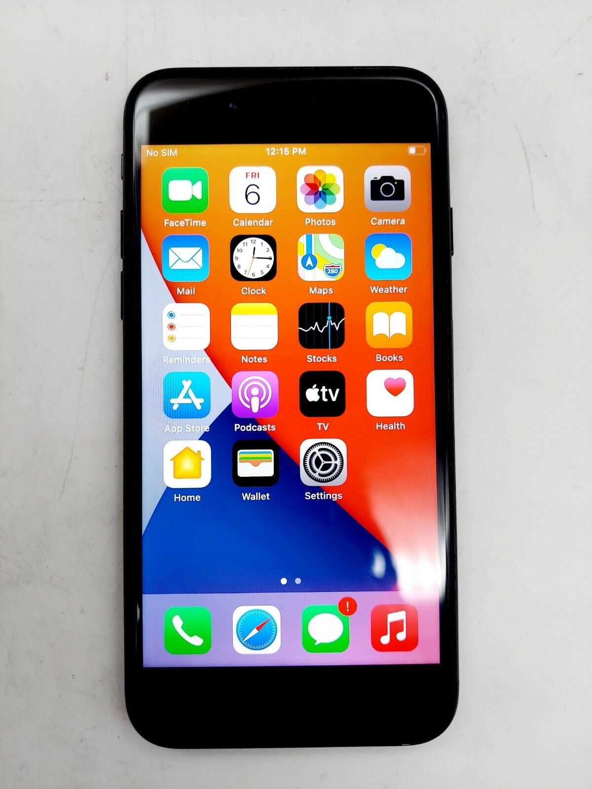 Apple iPhone 7 A1778 Matte Black 32GB (GSM Unlocked) - Bad Mic, LCD White Spot