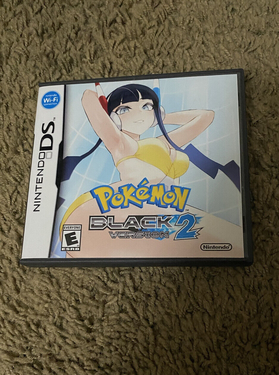 COVER ART ONLY POKÉMON Black 2 DS NO GAME NO CASE Included