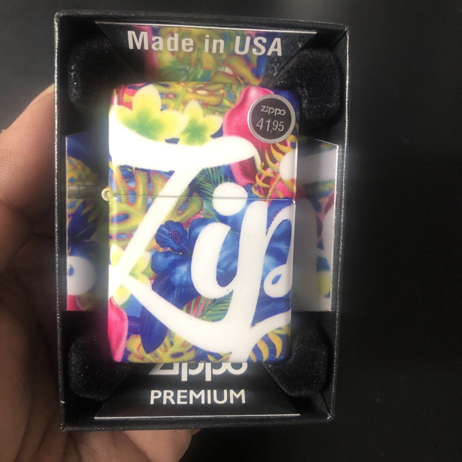 Genuine Zippo Windproof Lighter-Zippo Design # 49436 Brand New