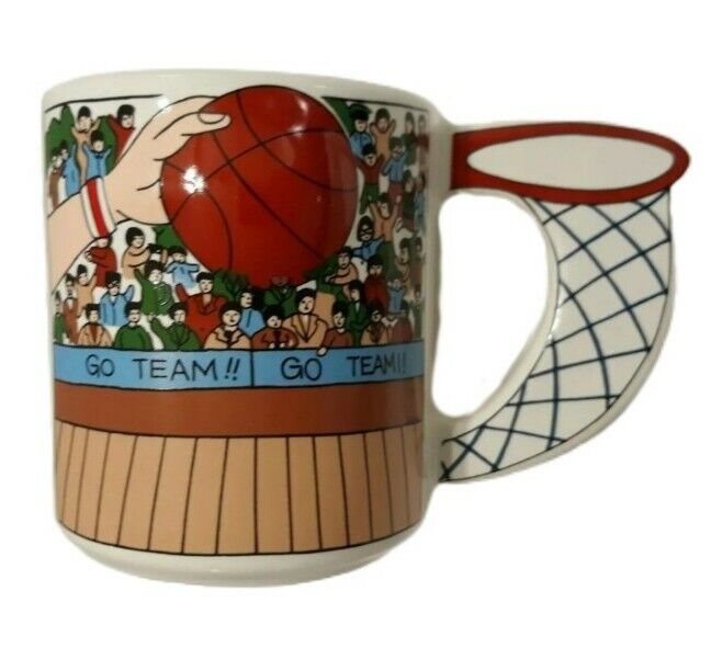 Albert E Price The Athletes Coffee Mug Basketball 3d Edition white Hoops  1990