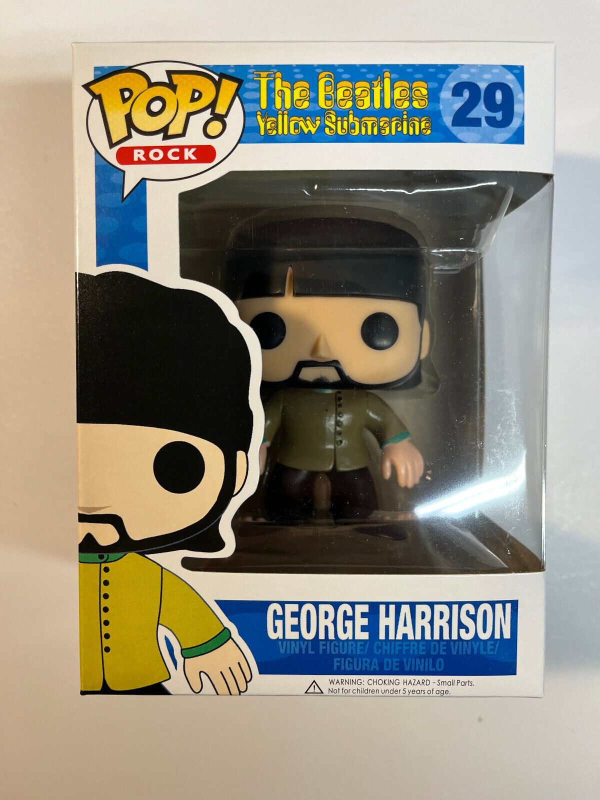 Funko Pop #29 The Beatles George Harrison - 10%  DISCOUNT for box (see photo)