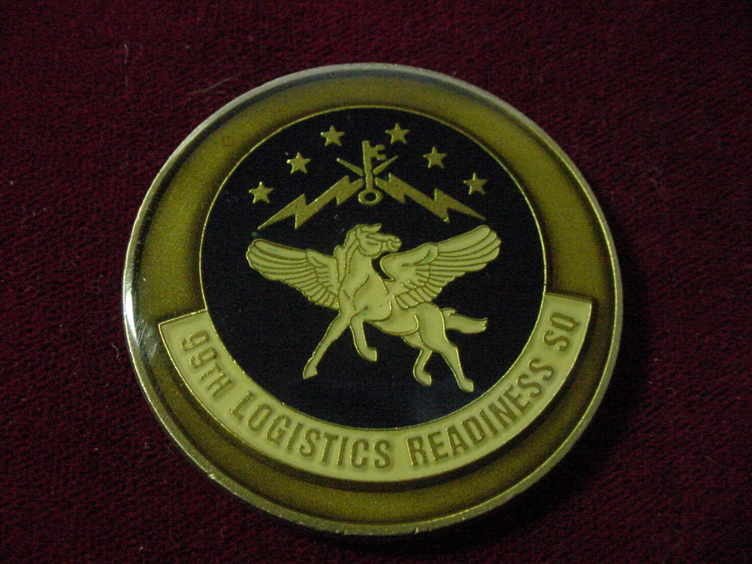 Lot of 3 of 99th logistics readiness squadron challenge coin. for Sale ...