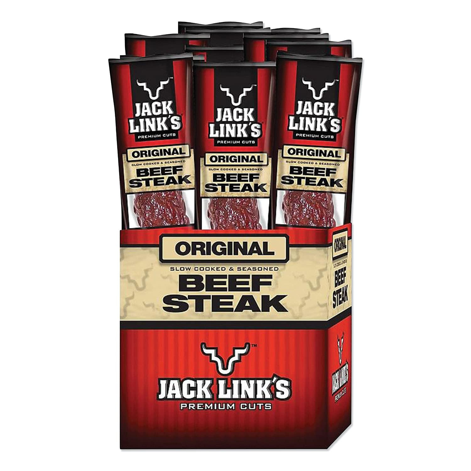 Jack Link'S 324854 Jack Link'S Beef Steak Original 1 Oz. 12/Box