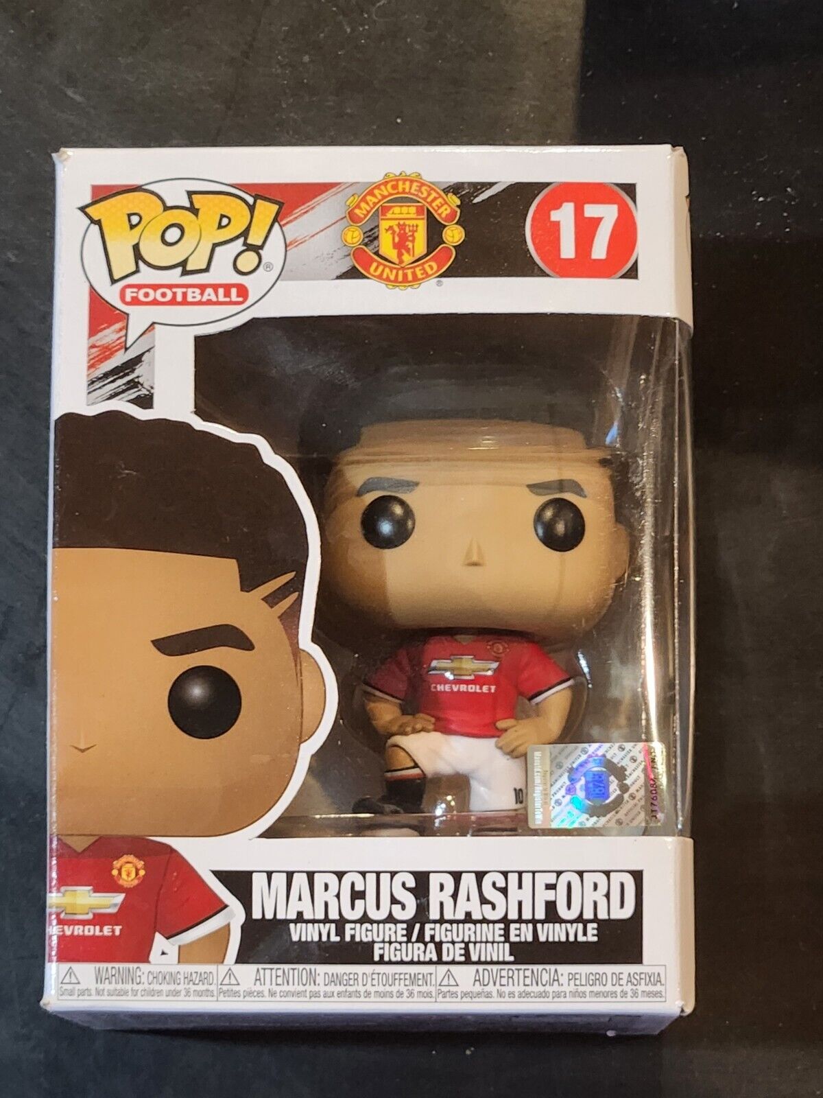 Funko Pop Marcus Rashford Manchester United New Vaulted  Football Soccer 17