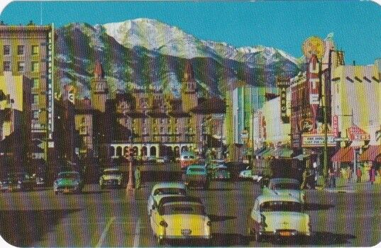 Downtown Street Scene-COLORADO SPRINGS, Colorado