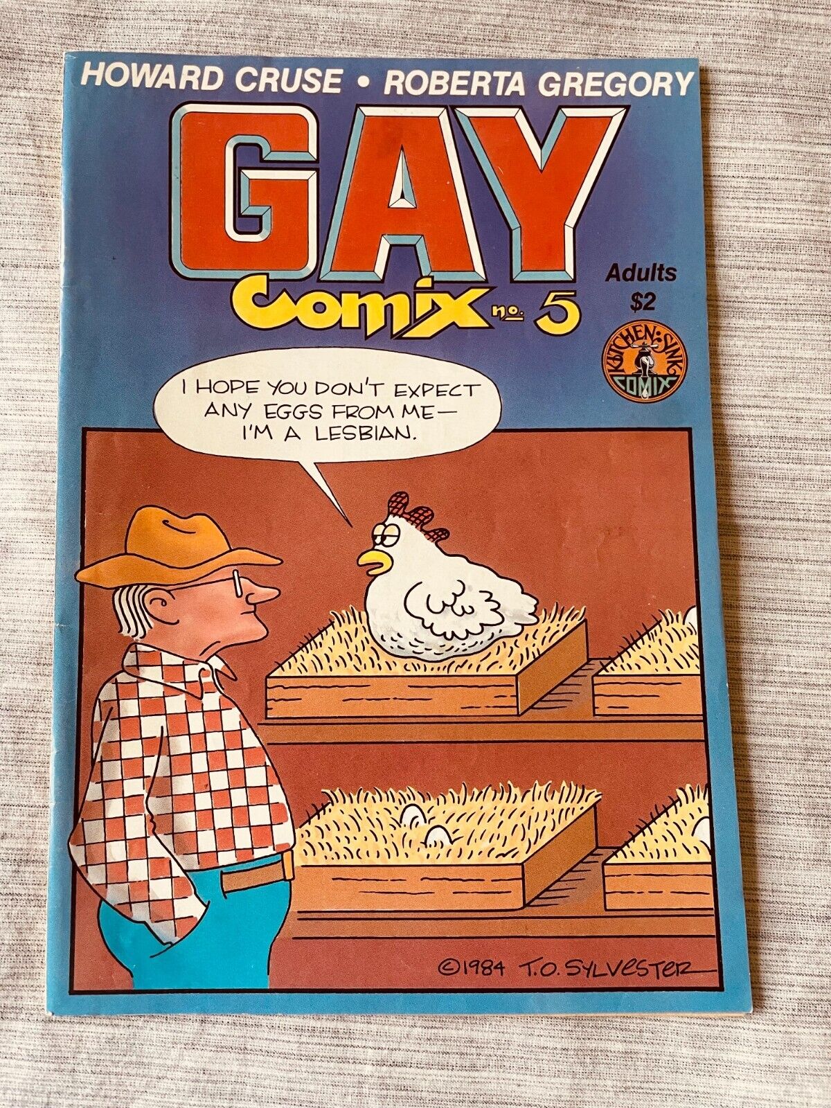 Gay Interest  Comics- Gay Comix #5