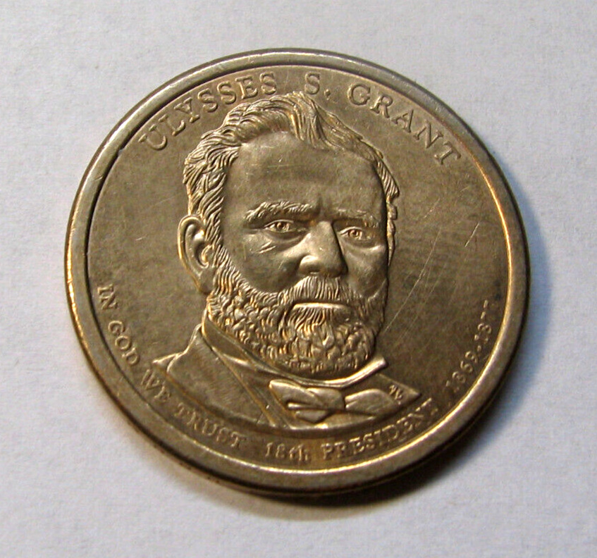 2011-D (Ulysses S Grant 18 th President 1869-1877 ) Presidential One Dollar Coin