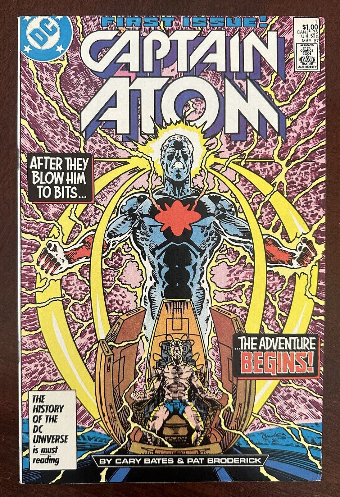 First Issue Captain Atom #1 (DC 1987)
