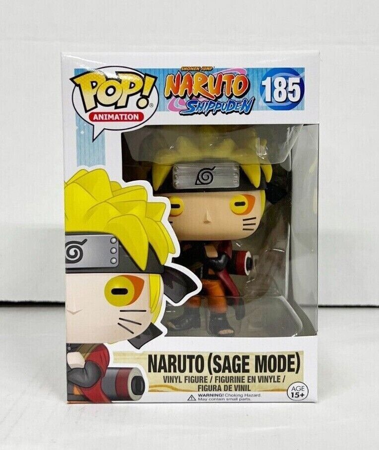 Funko Pop Animation: Naruto Shippuden - Naruto Sage Mode #185 Pierrot Exclusive