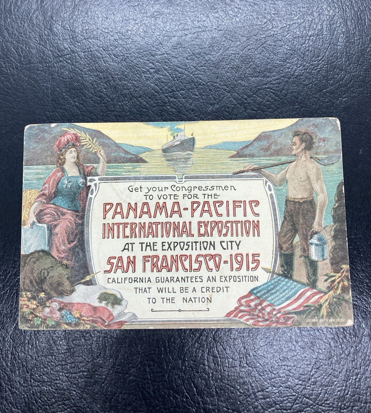 Panama Pacific post card 1915 Posted 1910